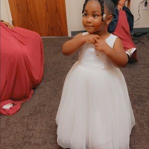 Ivory Flower Girl Dress